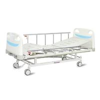 Two Cranks Manual Hospital Bed (Smiling face shape) QL-525A
